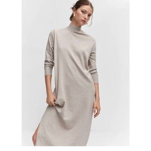 MANGO - Knit midi dress
